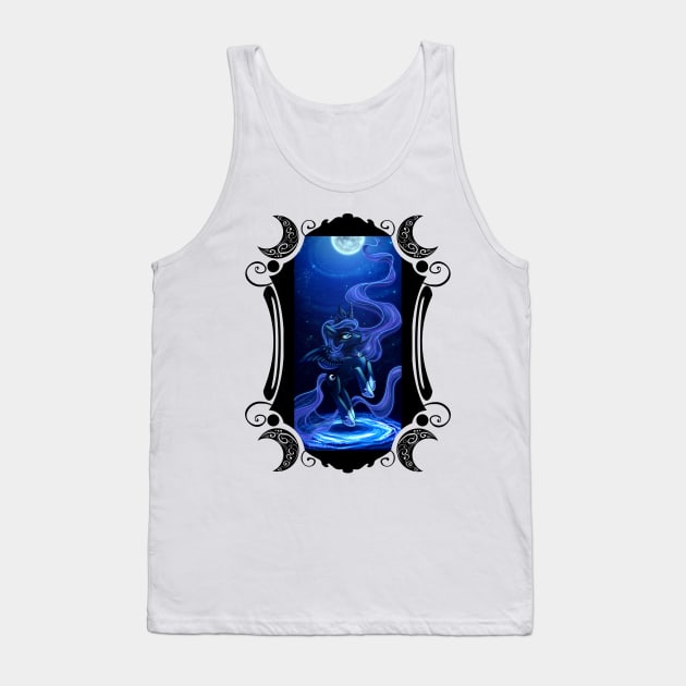 Moonlight Luna Tank Top by JetBlackSteel